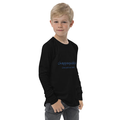 Chappaquiddick (blue) Youth long sleeve tee