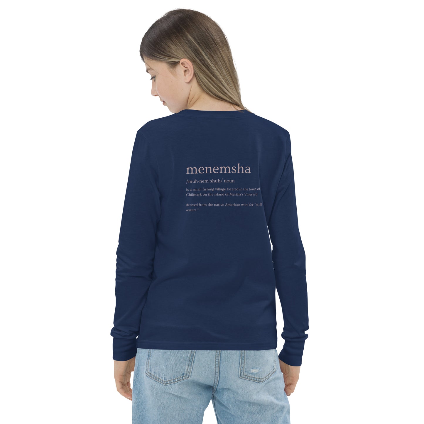 Menemsha Youth long sleeve tee