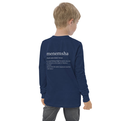 Menemsha Youth long sleeve tee