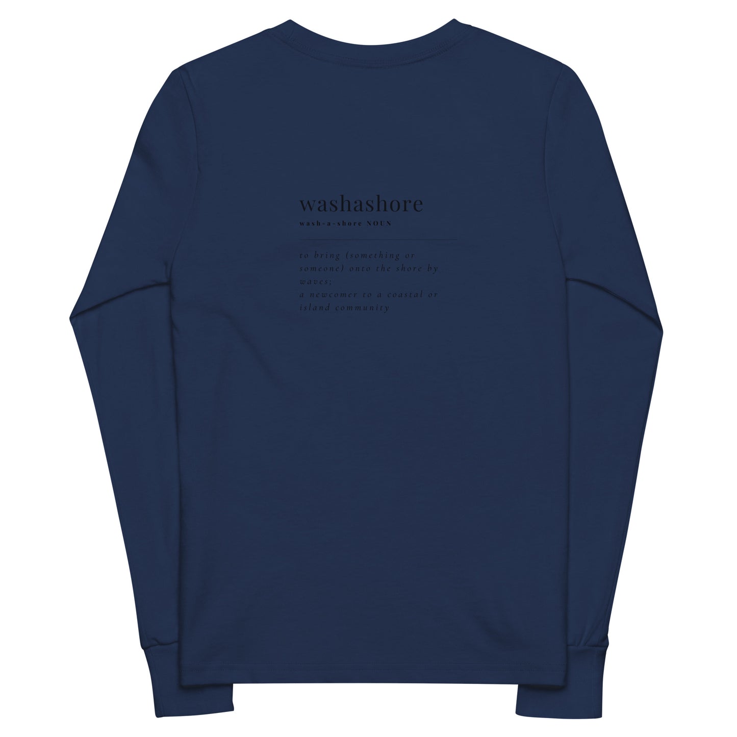 Washashore MV Youth Long Sleeve tee2