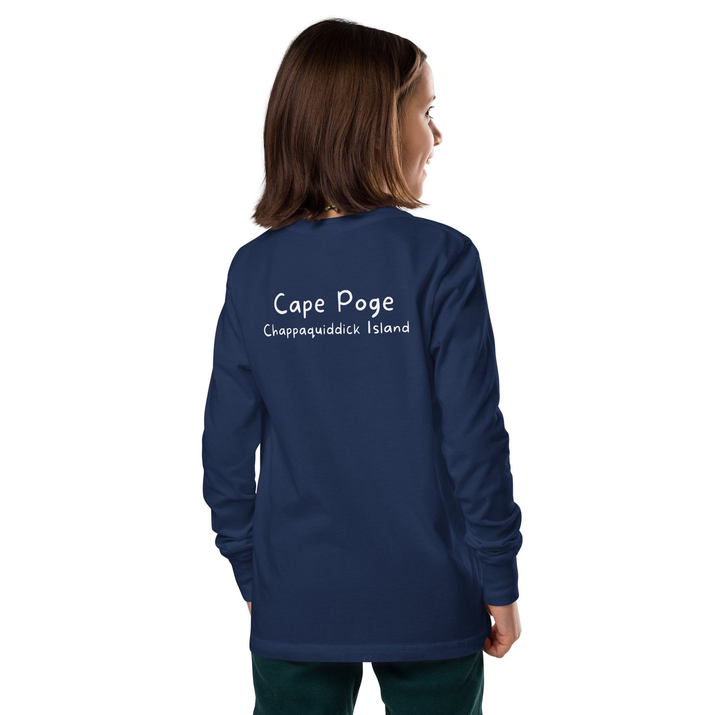 Cape Poge Youth long sleeve tee