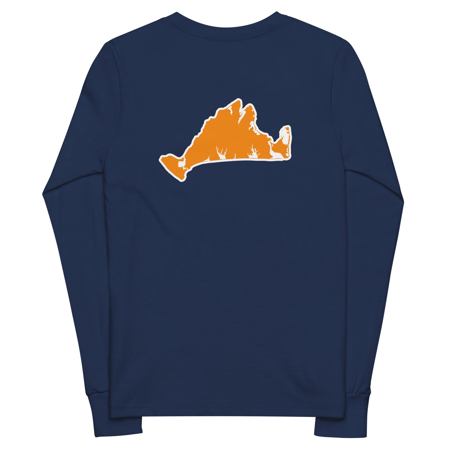 Tashmoo (orange) Youth long sleeve tee