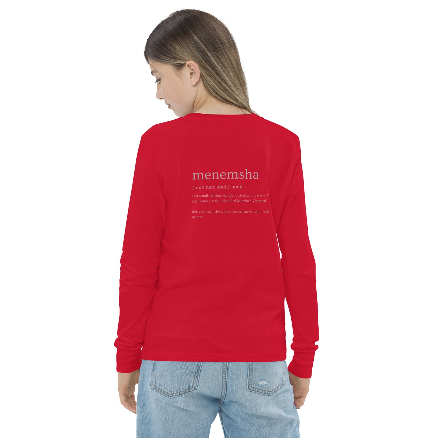 Menemsha Youth long sleeve tee