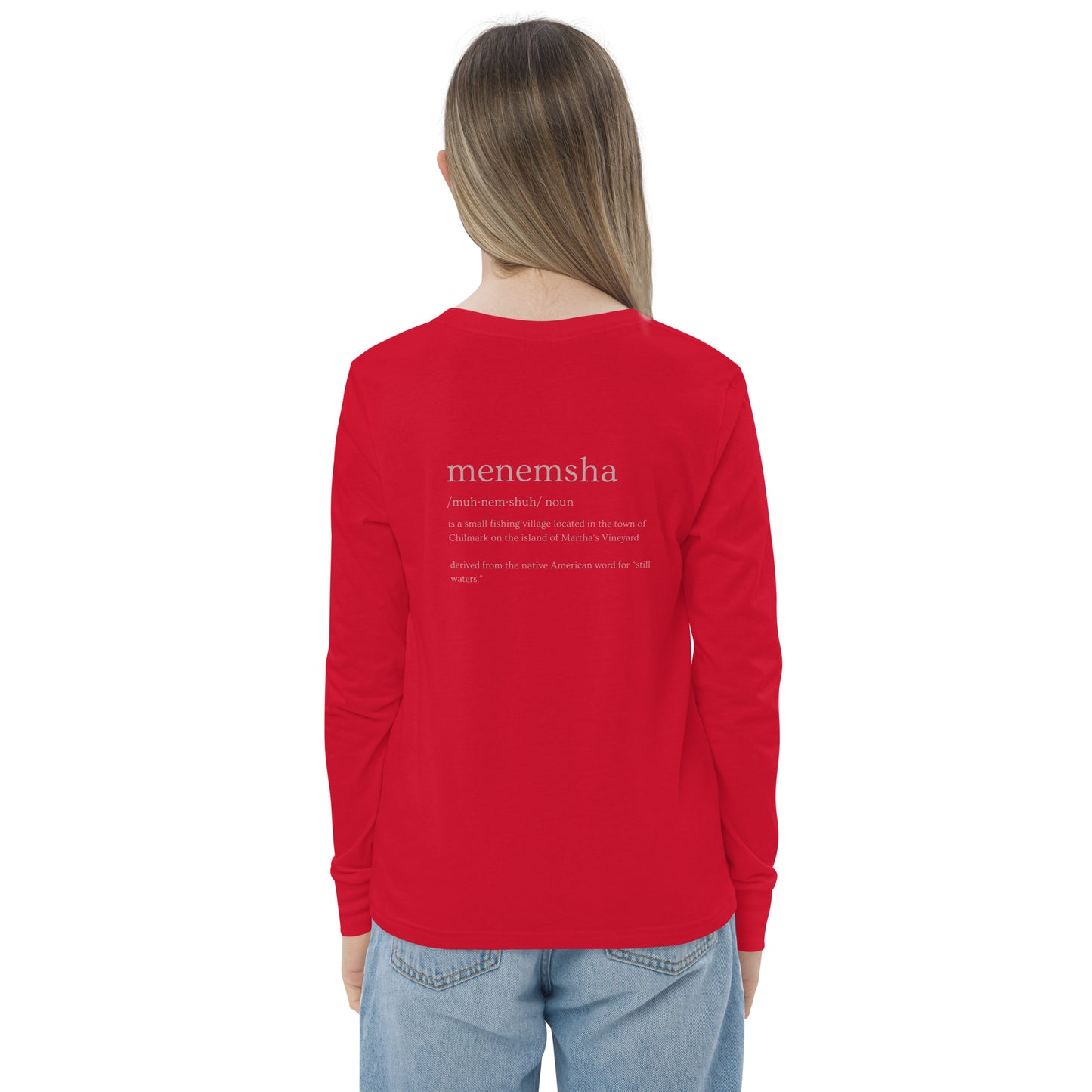 Menemsha Youth long sleeve tee