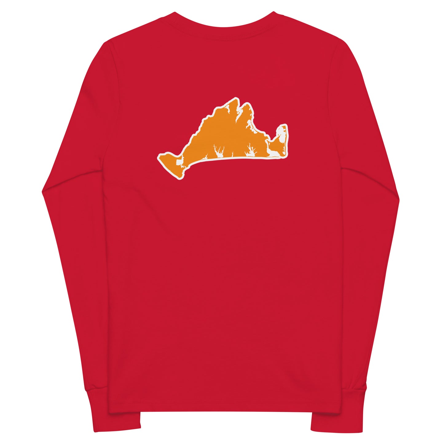 Tashmoo (orange) Youth long sleeve tee