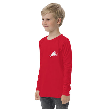 Cape Poge Youth long sleeve tee