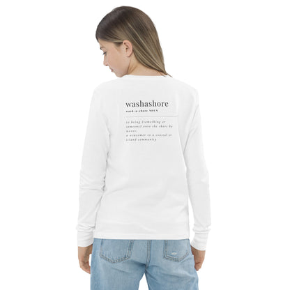 Washashore Youth long sleeve tee