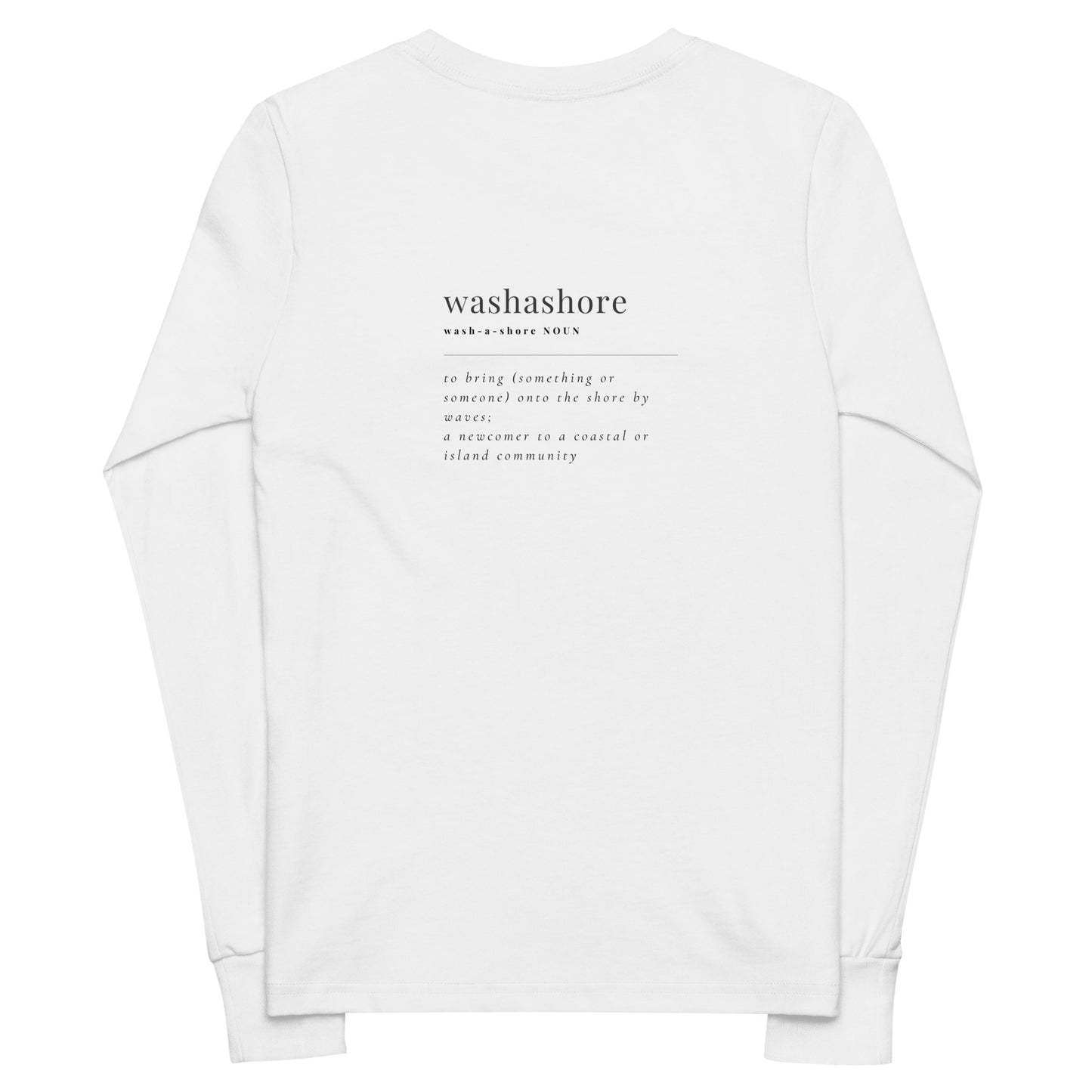 Washashore MV Youth Long Sleeve tee2