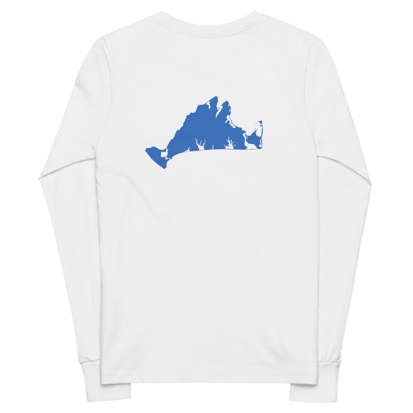 Chappaquiddick (blue) Youth long sleeve tee