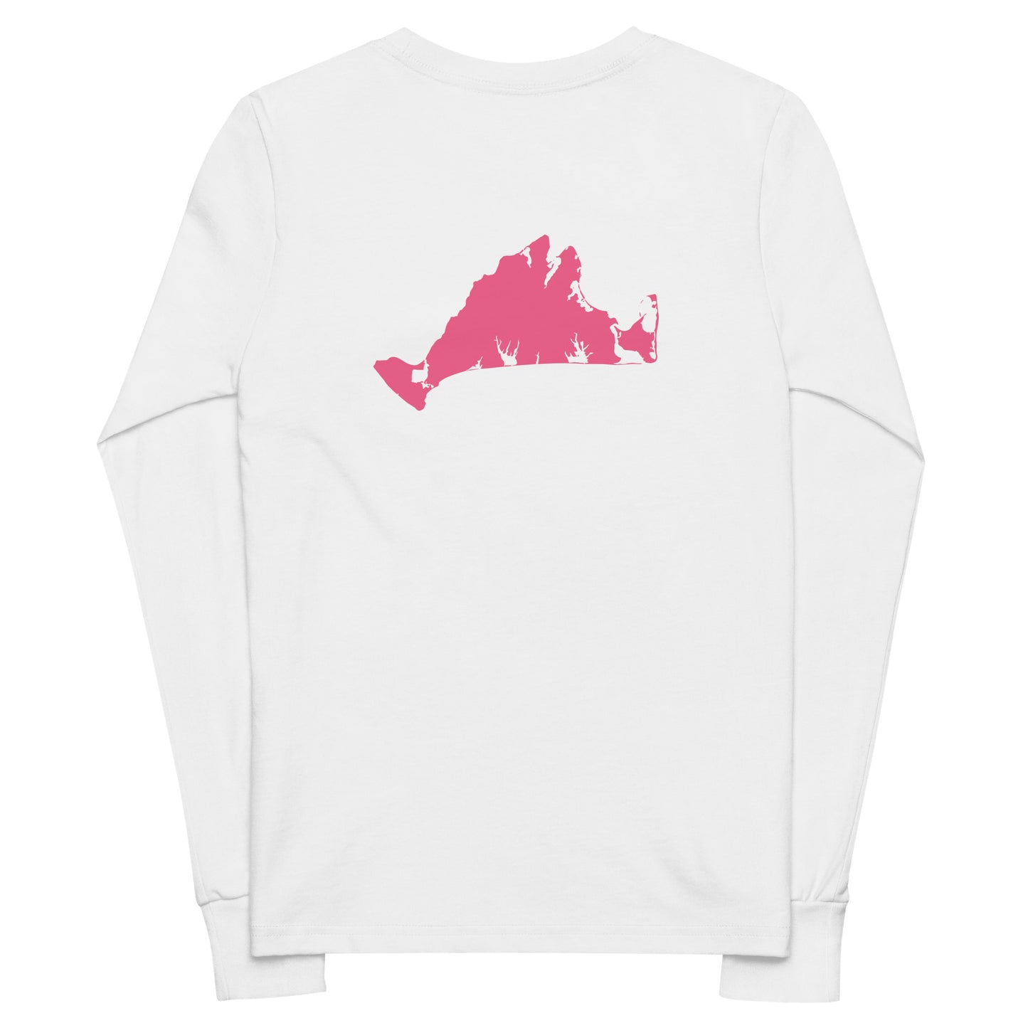 Chappaquiddick (pink) Youth long sleeve tee