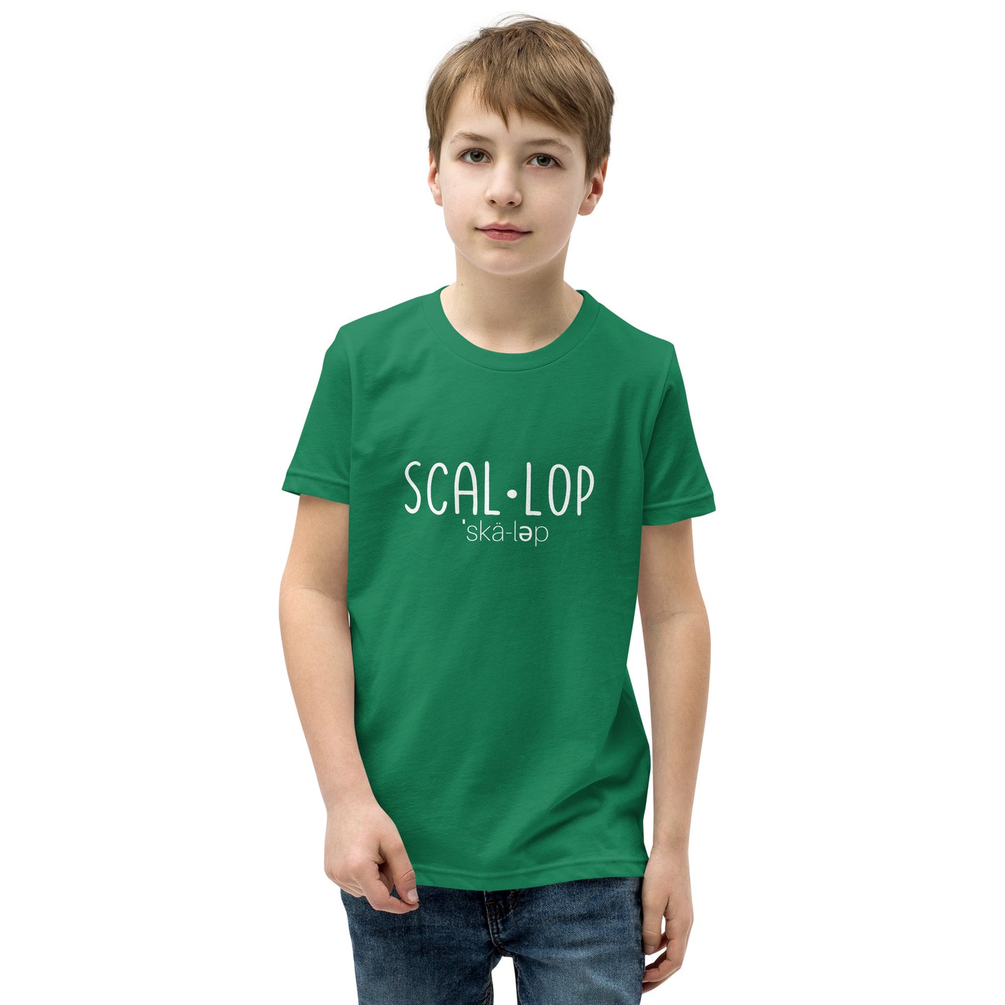 Scallop Youth Short Sleeve T-Shirt