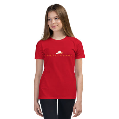 Martha's Vineyard Simple Youth Short Sleeve T-Shirt