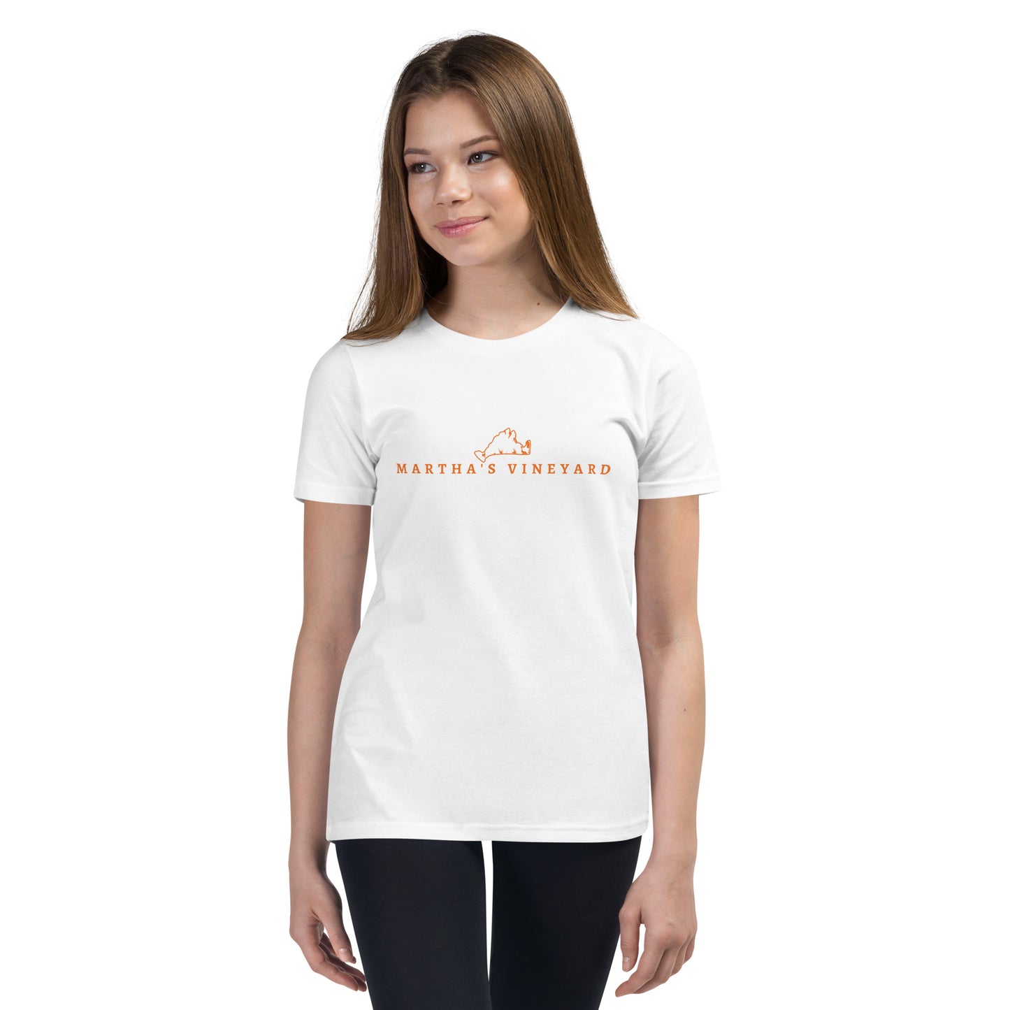 Martha's Vineyard Simple Youth Short Sleeve T-Shirt