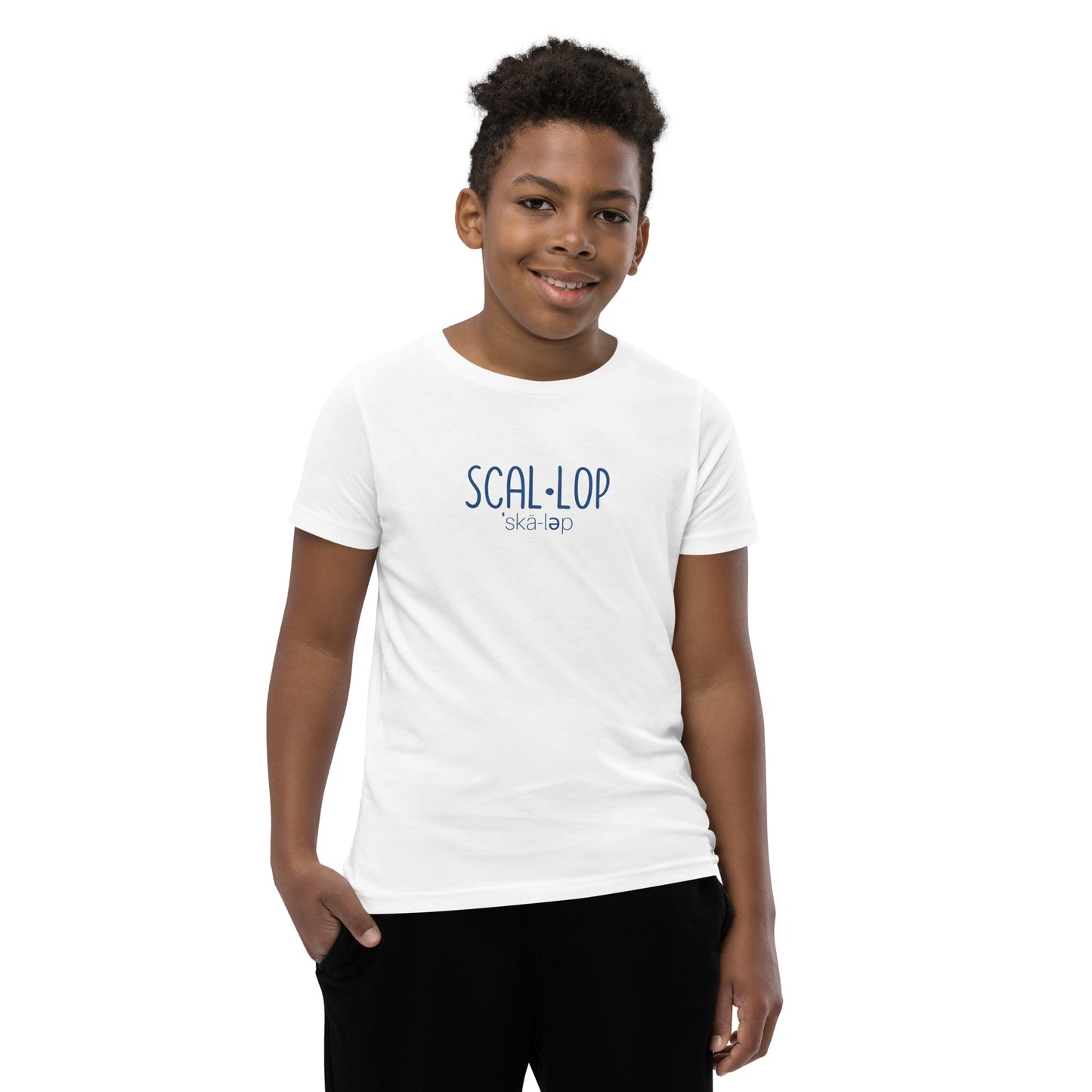 Scallop Youth Short Sleeve T-Shirt