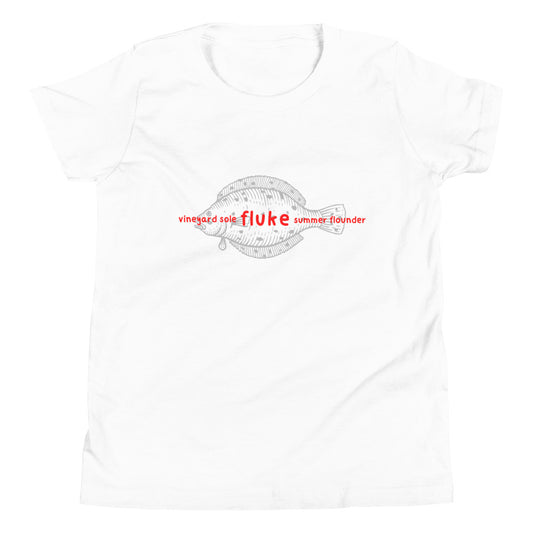 Fluke + Flouder Youth Short Sleeve T-Shirt